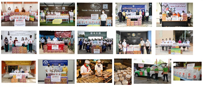 โออิชิ บริจาคอาหาร-เครื่องดื่ม ในวาระครบรอบ 22 ปี