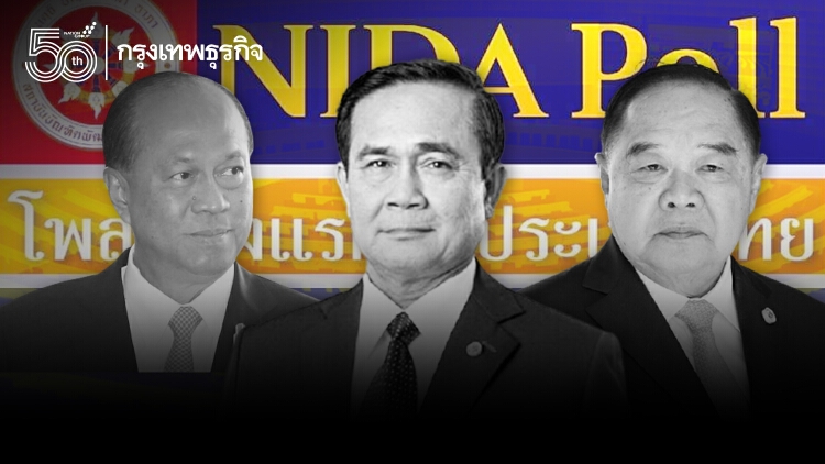 นิด้าโพล เผย คนไทยส่วนใหญ่เชื่อ "ประยุทธ์" นั่งนายกฯสมัยสุดท้าย