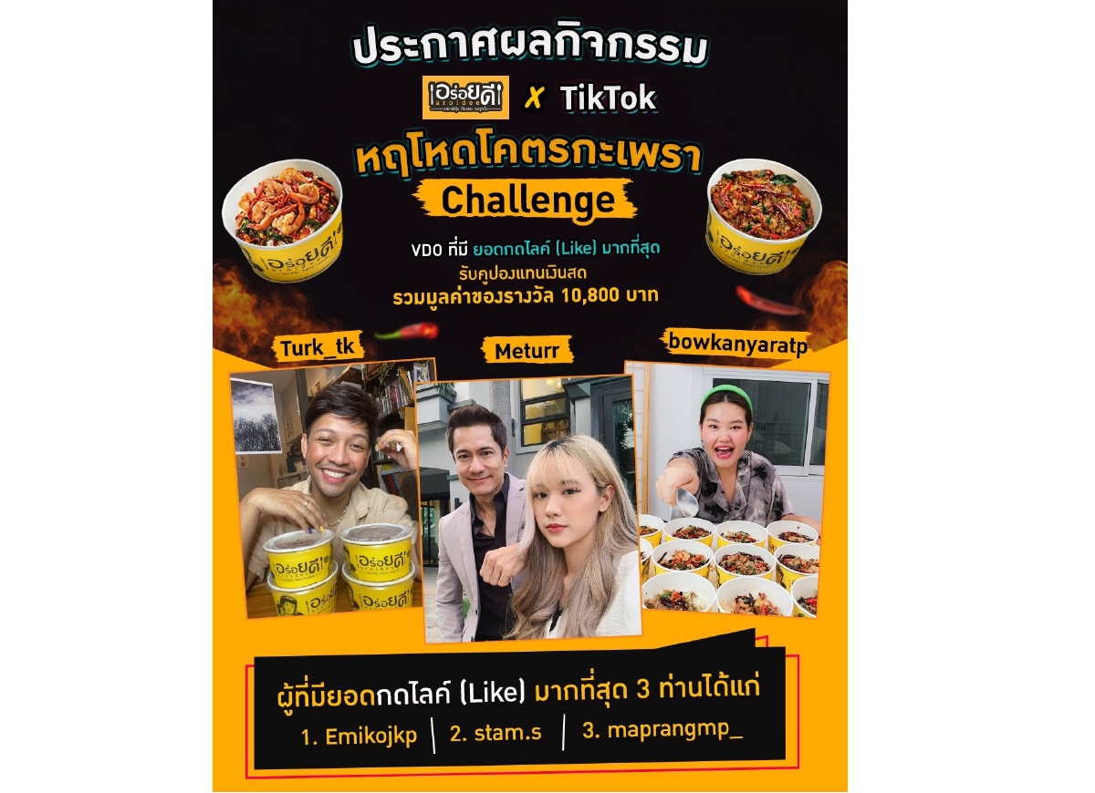 “อร่อยดี” "หฤโหดโคตรกะเพรา"