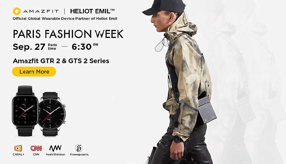 Amazfit ผู้นำระดับโลกด้านเทคโนโลยีสวมใส่ได้และชาญฉลาด