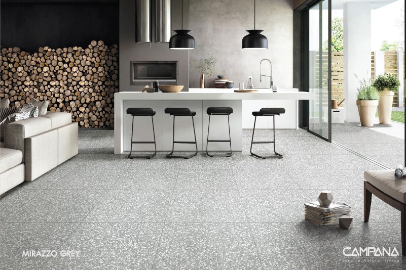 ปรับบ้านให้ลุคชิค ด้วยกระเบื้องลายหินขัดชุด มิราซโซ่ ซีรี่ย์ จากคัมพานา