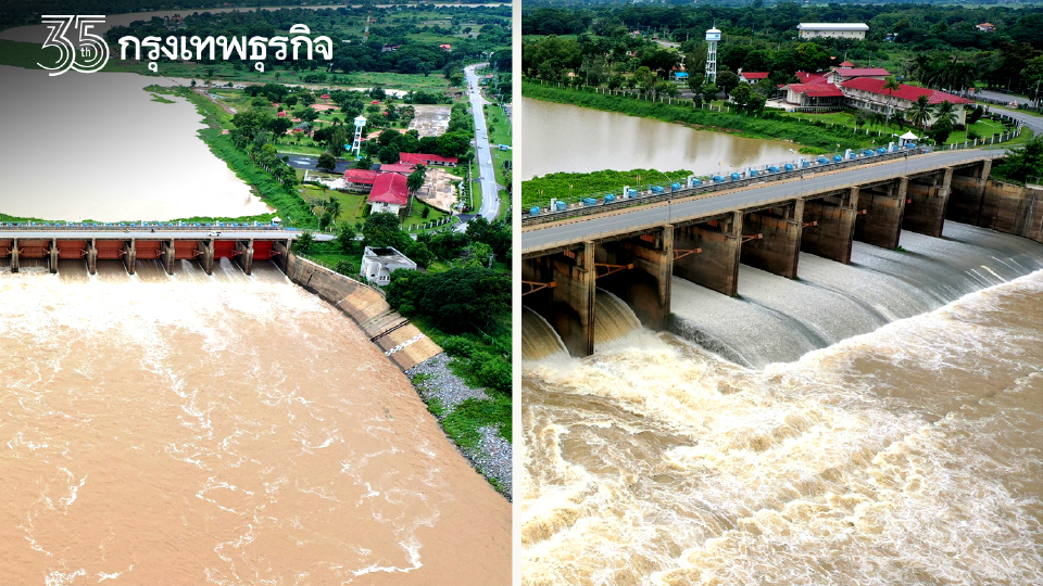 “จราจรน้ำ”ดันลงทะเล-ดึงลงทุ่ง  ลดเสี่ยงท่วมสูง-เก็บใช้หน้าแล้ง ฝน