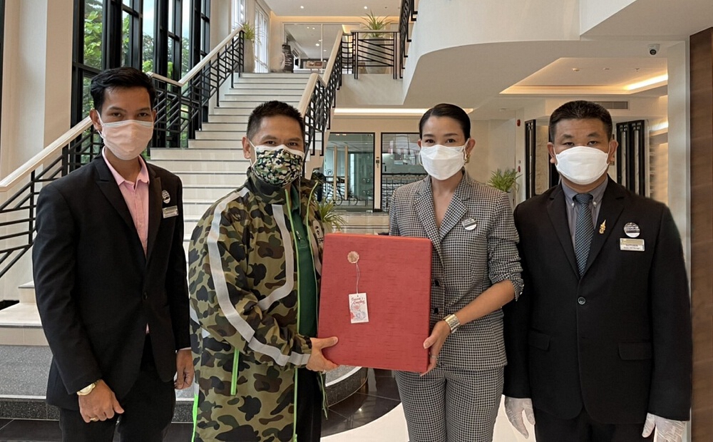 โรงแรมแคนทารี บ้านฉาง ให้การต้อนรับ “วราวุธ ศิลปอาชา”