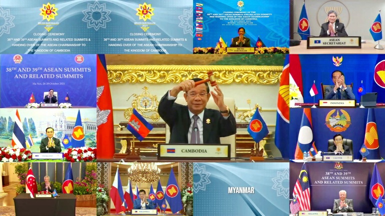 ปิดฉากประชุมอาเซียนเมียนมาอยู่ต่อ