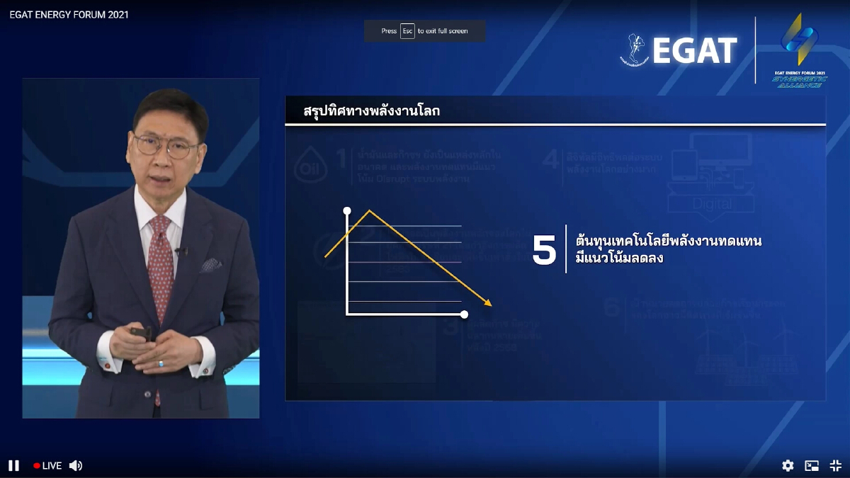 กฟผ. โชว์ศักยภาพนวัตกรรมอุตสาหกรรมไฟฟ้าไทย