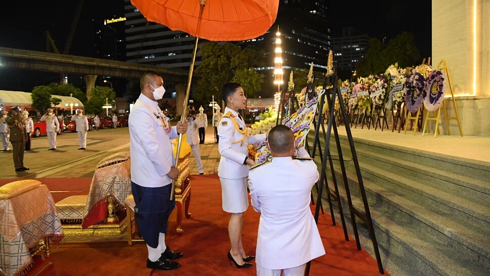 เจ้าฟ้าพัชรกิติยาภาฯ เสด็จแทนพระองค์ ทรงวางพวงมาลาพระบรมราชานุสรณ์ ร.6