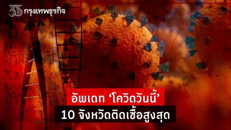 อัพเดท "โควิดวันนี้" 10 จังหวัดติดเชื้อสูงสุด กทม. 854 จับตาสงขลา เชียงใหม่ ปัตตานี