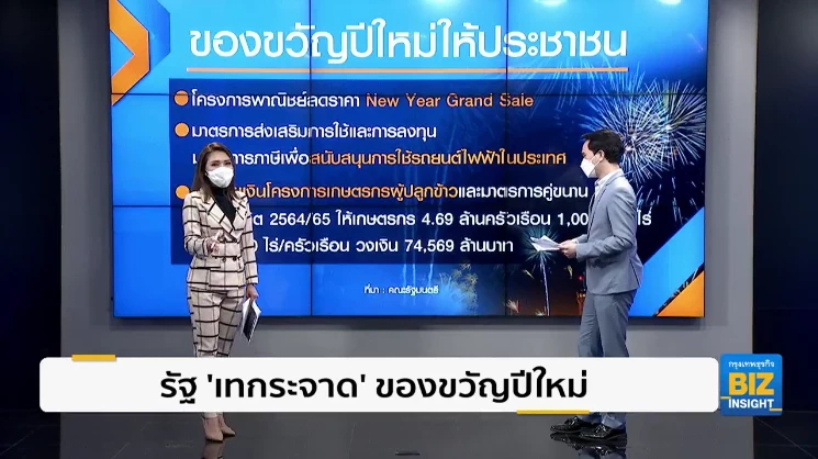 รัฐ ’เทกระจาด’ ของขวัญปีใหม่ให้ประชาชน