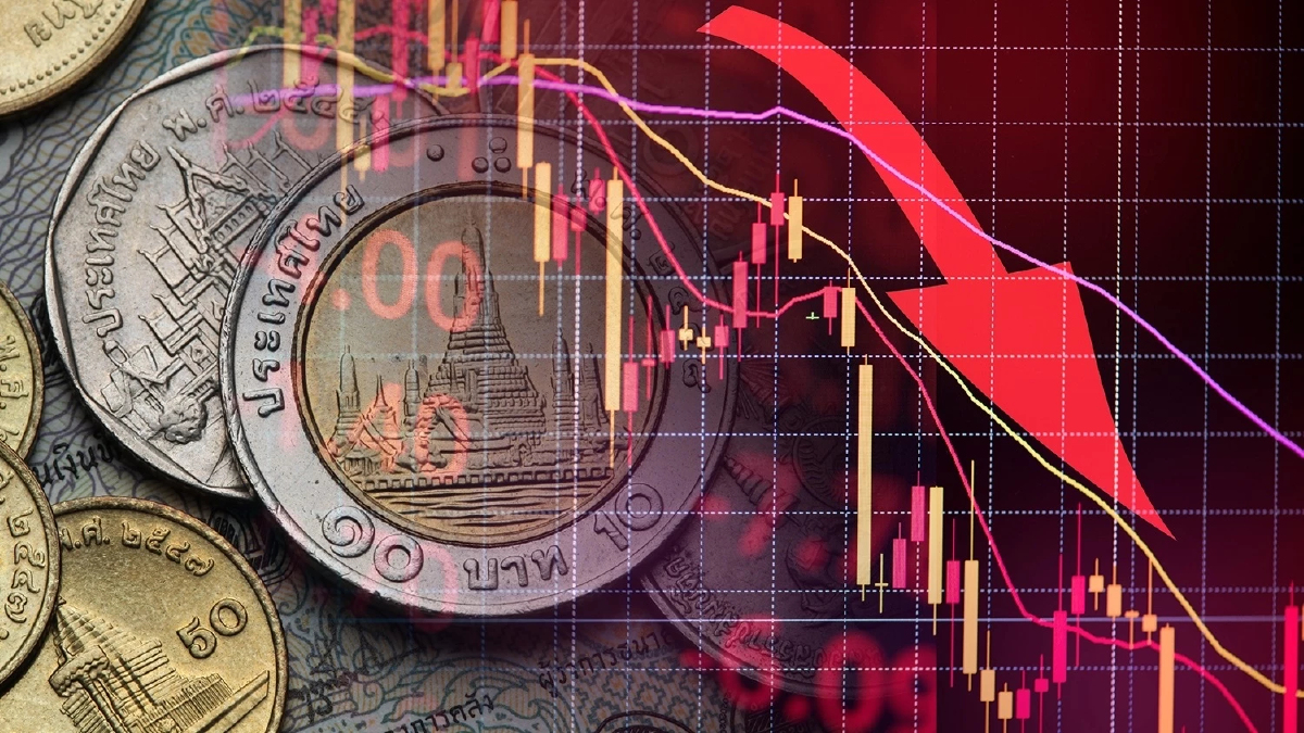 ‘เงินบาท’ อ่อนค่าสุดรอบ 2 สัปดาห์ครั้งใหม่ หลัง กนง.ปรับลดจีดีพี ปี 65