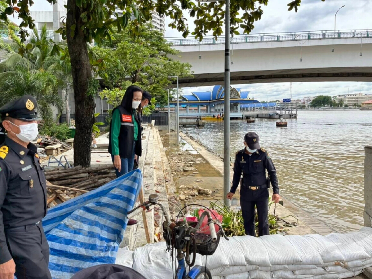 7 เขตริมเจ้าพระยา เฝ้าระวัง "น้ำทะเลหนุนสูง" ถึง 27 ธ.ค.นี้