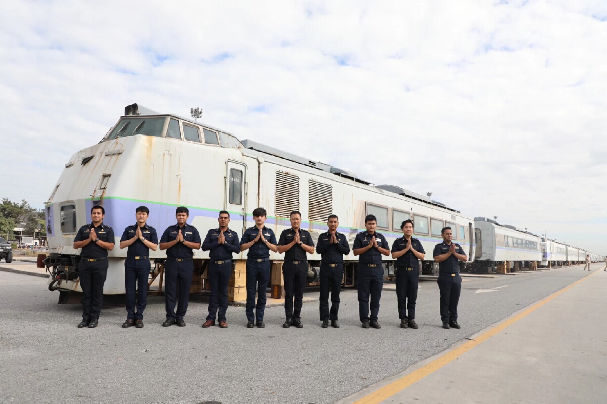 การรถไฟฯ รับขบวนรถไฟดีเซลรางจากญี่ปุ่น มั่นใจคุ้มค่าใช้ต่ออีก 50 ปี