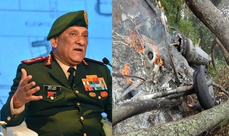 ฮอฯกองทัพอินเดียตกเสียชีวิต13รายรวมเสนาธิการกลาโหมและภริยา