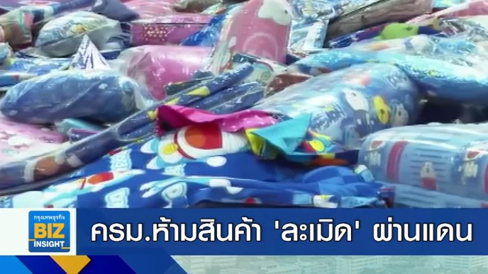 ครม.ห้ามสินค้า ’ละเมิด’ ผ่านแดน ยกระดับการป้องกัน