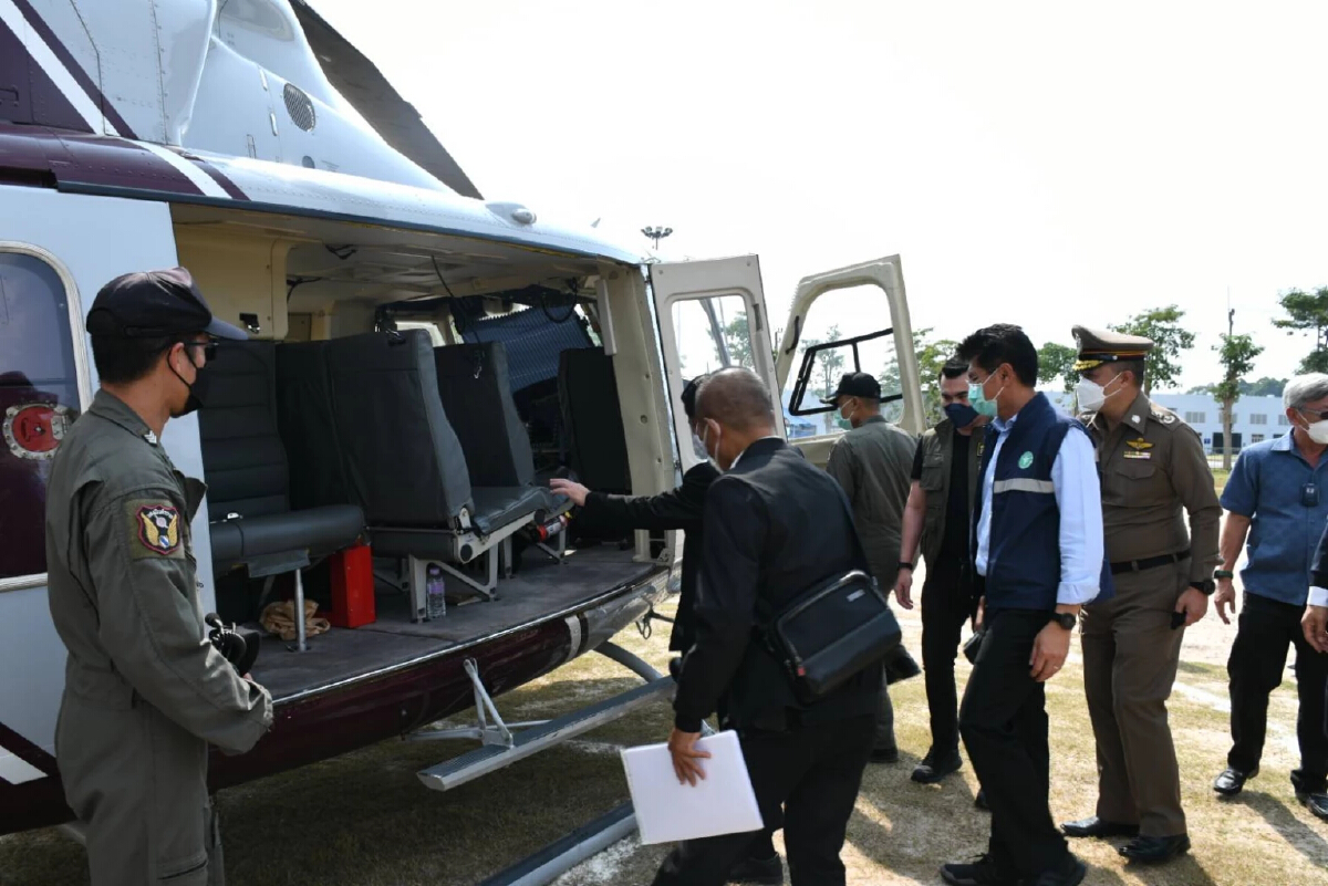 “สาธิต” ติดตามสถานการณ์น้ำมันดิบรั่วไหลในทะเล จ.ระยอง