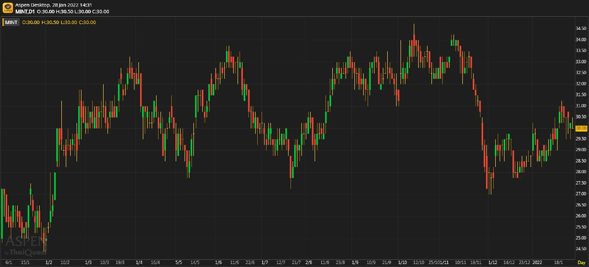 MINT - 4Q21F: ขาดทุนน้อยลง (28 มกราคม 2565)