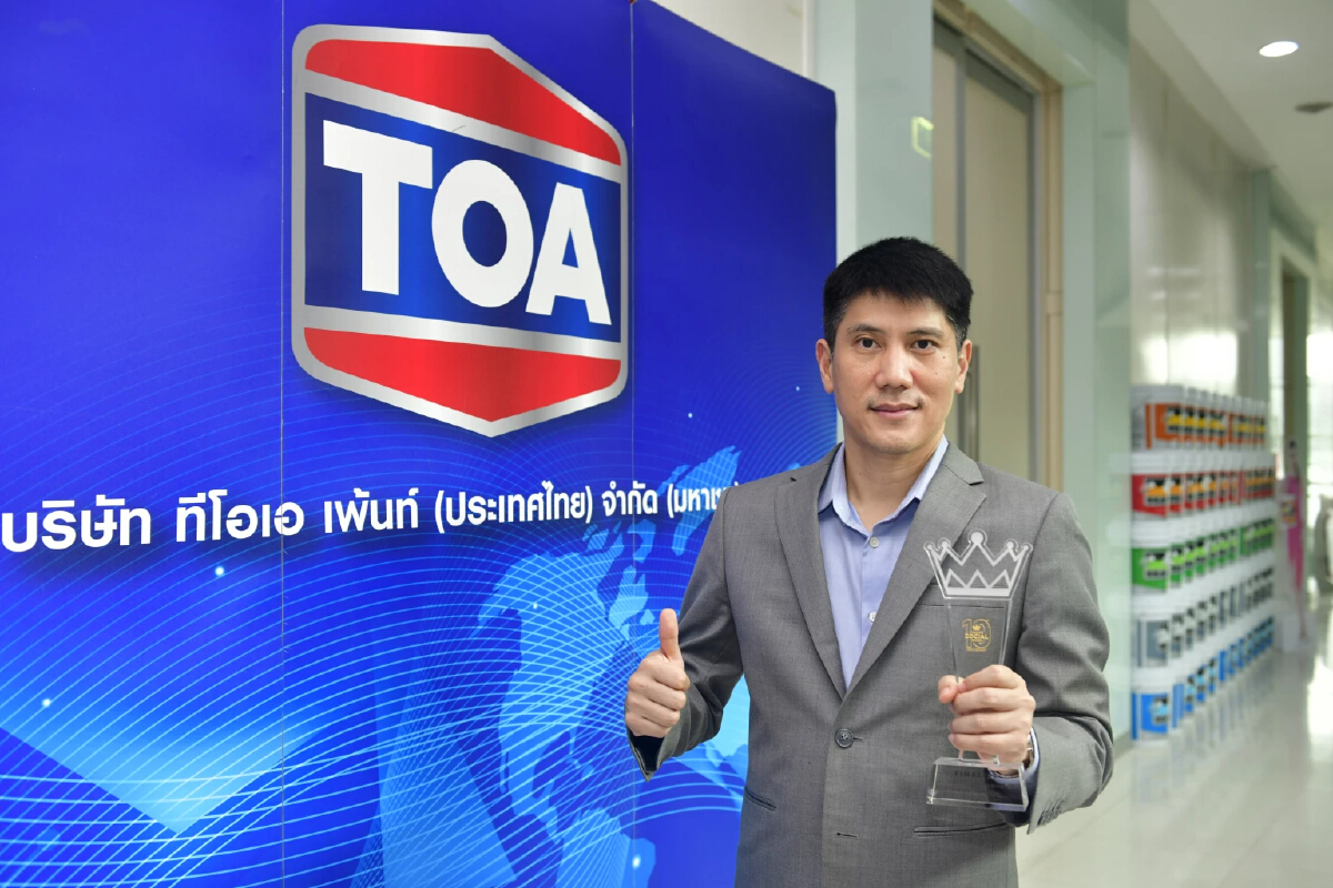 TOA คว้าสุดยอด Best Brand Performance on Social Media จาก Thailand Zocial Awards ครั้งที่ 10