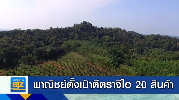 พาณิชย์ตั้งเป้าตีตราจีไอ 20 สินค้าในปี 65