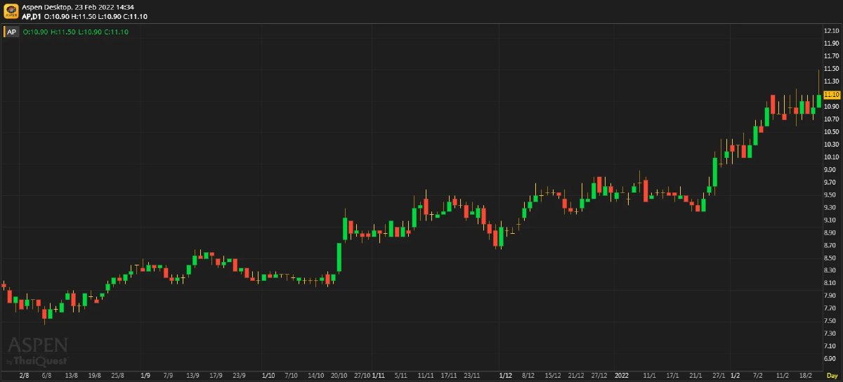 AP ผลประกอบการ 4Q64: กำไรตํ่ากว่าที่คาดไว้ 10%