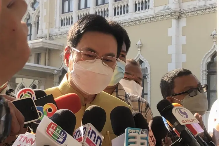 “จุรินทร์”เผยปชป.โหวตร่างกฎหมายพรรคการเมืองตามมติวิปรัฐบาล