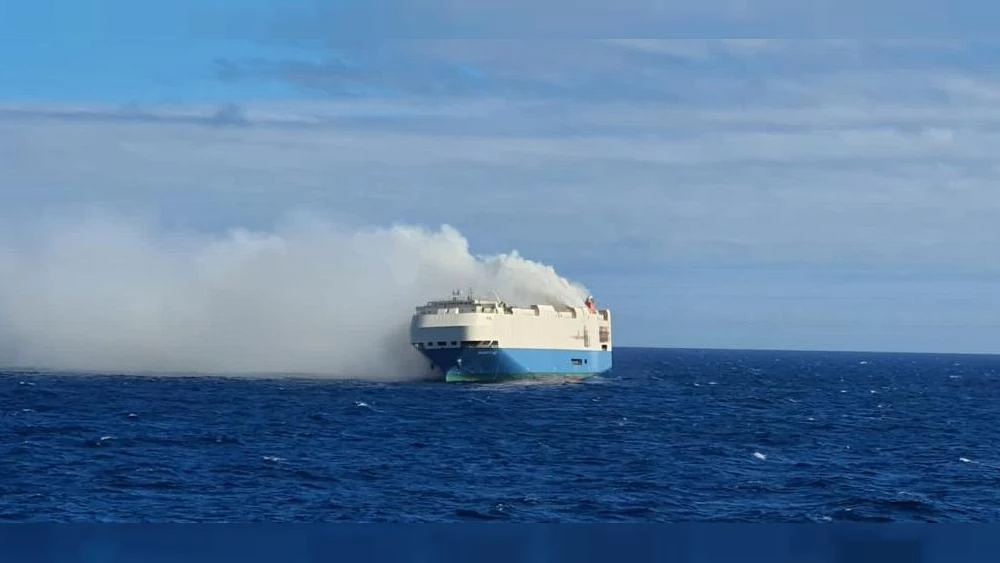 “เรือบรรทุกสินค้าญี่ปุ่น” เจอลูกหลง โดนยิงนอกชายฝั่งยูเครน