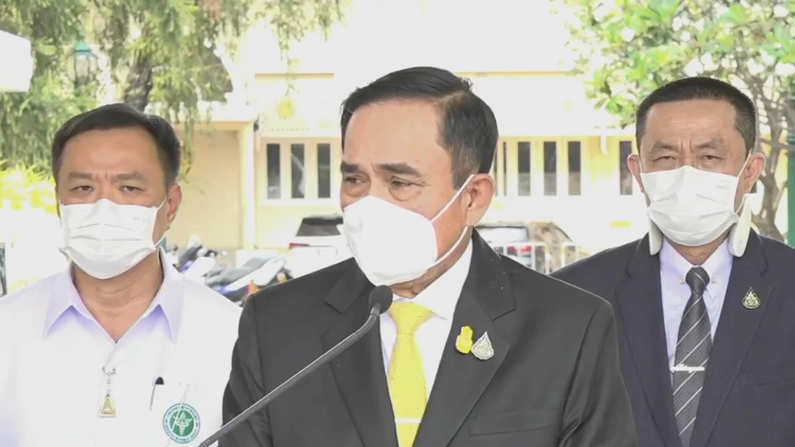 "อนุทิน-ศักดิ์สยาม" ประกบ "นายกฯ" แถลงหลัง"ศบค." ยันไร้ปัญหา บริหารราชการ