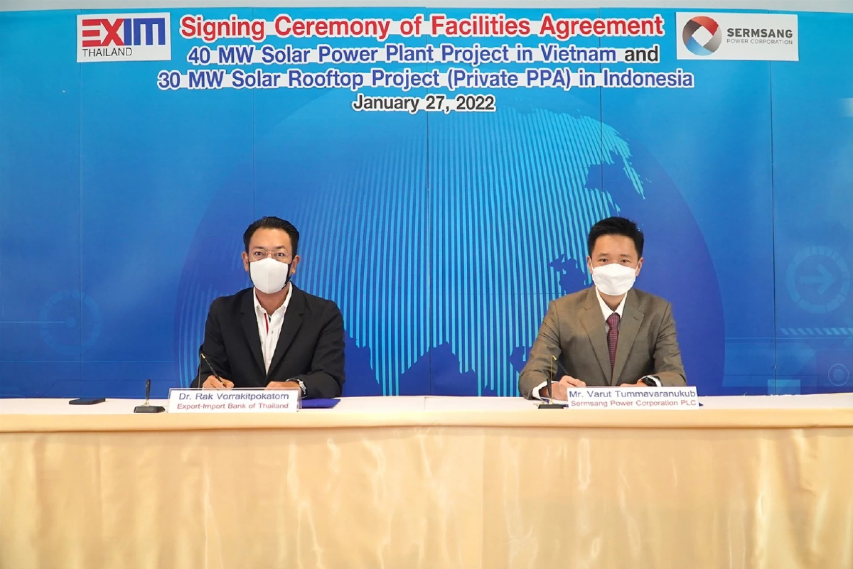 EXIM BANKหนุนสินเชื่อสร้างพลังงานหมุนเวียนกลุ่มพาวเวอร์ คอร์ปอเรชั่น