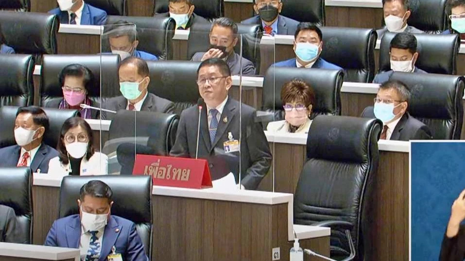 "ประเสริฐ"  ปูด 2 ส.ส.หญิงเพื่อไทย ถูกจนท.คุกคาม ห้ามอภิปรายทั่วไป "นายกฯ"