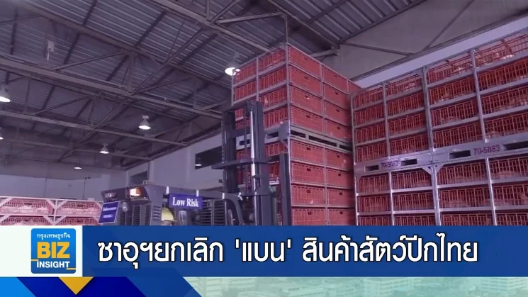 ซาอุฯยกเลิก ‘แบน’ สินค้าสัตว์ปีกของไทย