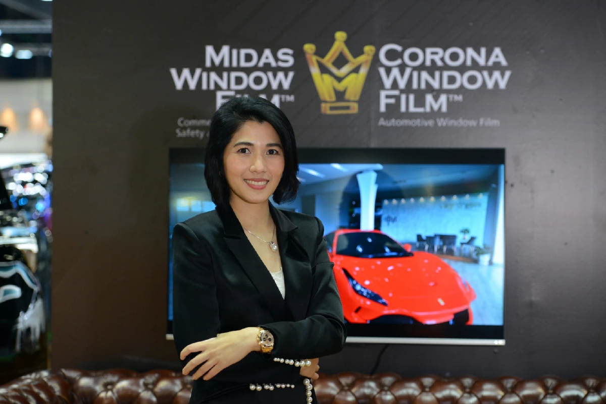 “ไมดาส”รุกตลาดฟิล์มกรองแสงพรีเมี่ยม เปิดตัวงานมอเตอร์โชว์ 2022