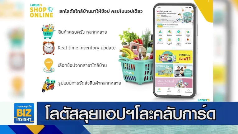 โลตัสลุยแอปฯโละคลับการ์ด ที่มีฐานลูกค้า 18 ล้านคน