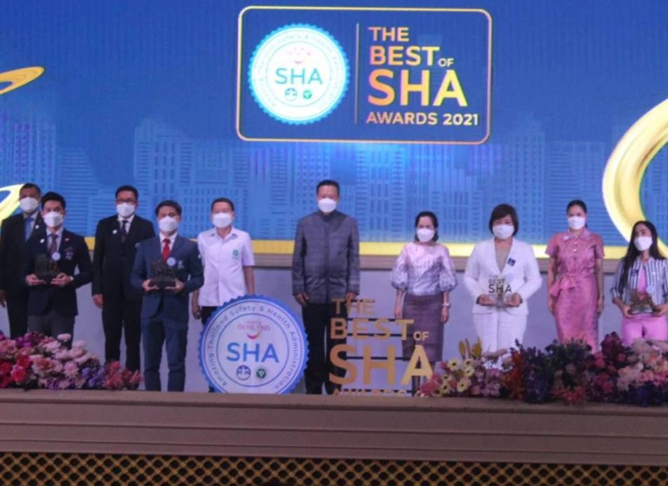 ททท. มอบรางวัล The Best of SHA Awards 2021 มาตรฐาน SHA 160 ราย