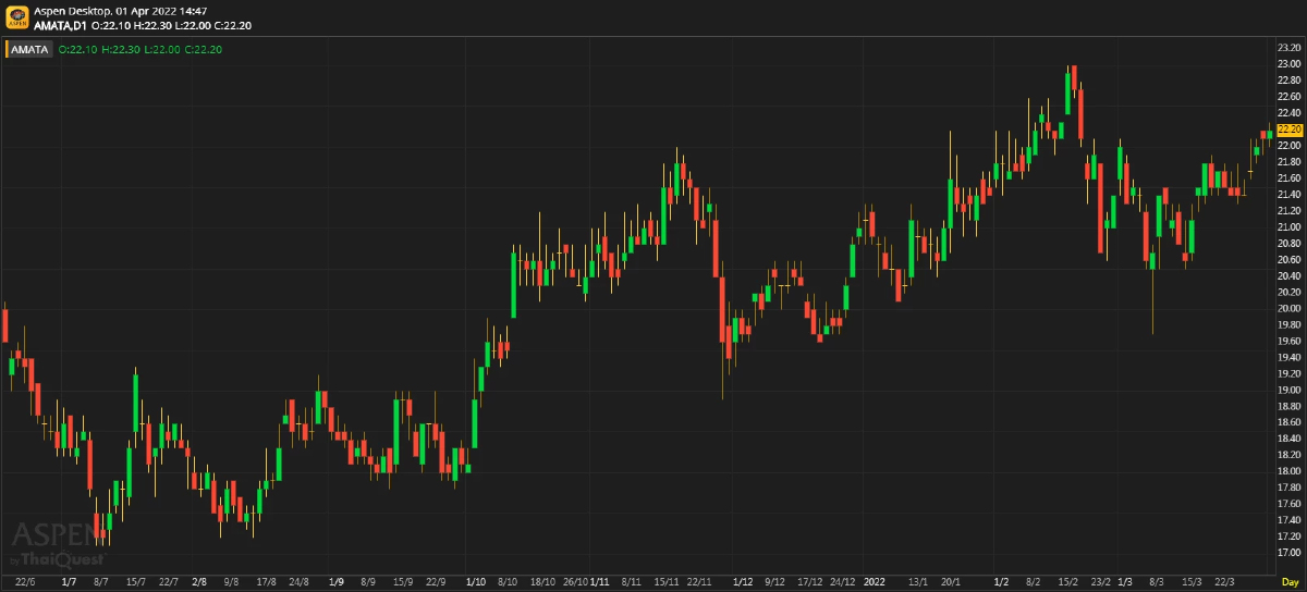 AMATA - เติบโตทั้งไทยและเวียดนาม (1 เม.ย. 65)