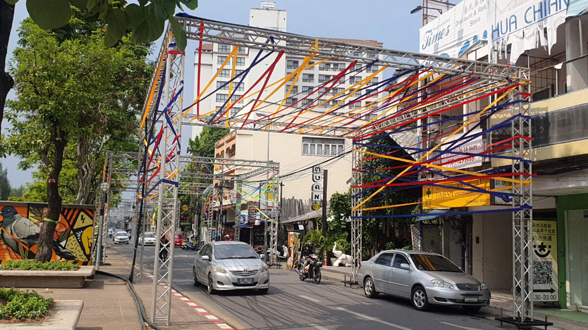 เชียงใหม่ทำอุโมงค์น้ำ 300 เมตรรับสงกรานต์ 2565
