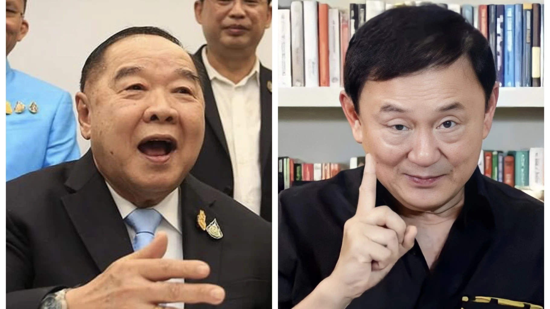 "ประวิตร" ปัดบิน "อังกฤษ - สวิส" โยนถาม "นิโรธ" เองปมพบ "ทักษิณ"
