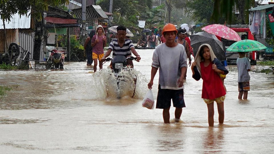 ดับเบื้องต้น25รายพายุโซนร้อนเมกีถล่มฟิลิปปินส์