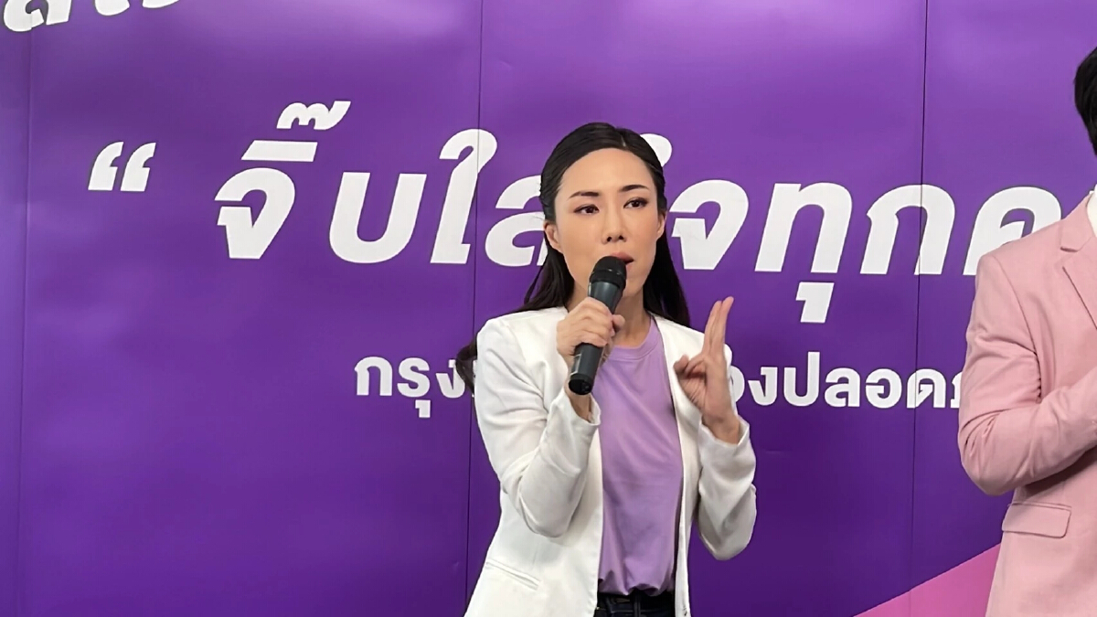 “ศศิกานต์”เปิดตัวชิงผู้ว่าฯกทม.-ชูนโยบาย“กรุงเทพเมืองปลอดภัย”