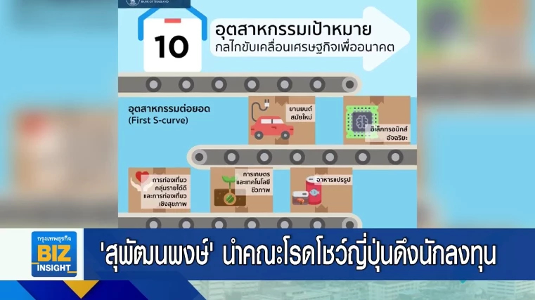 ‘สุพัฒนพงษ์’ นำคณะโรดโชว์ญี่ปุ่นดึงนักลงทุน