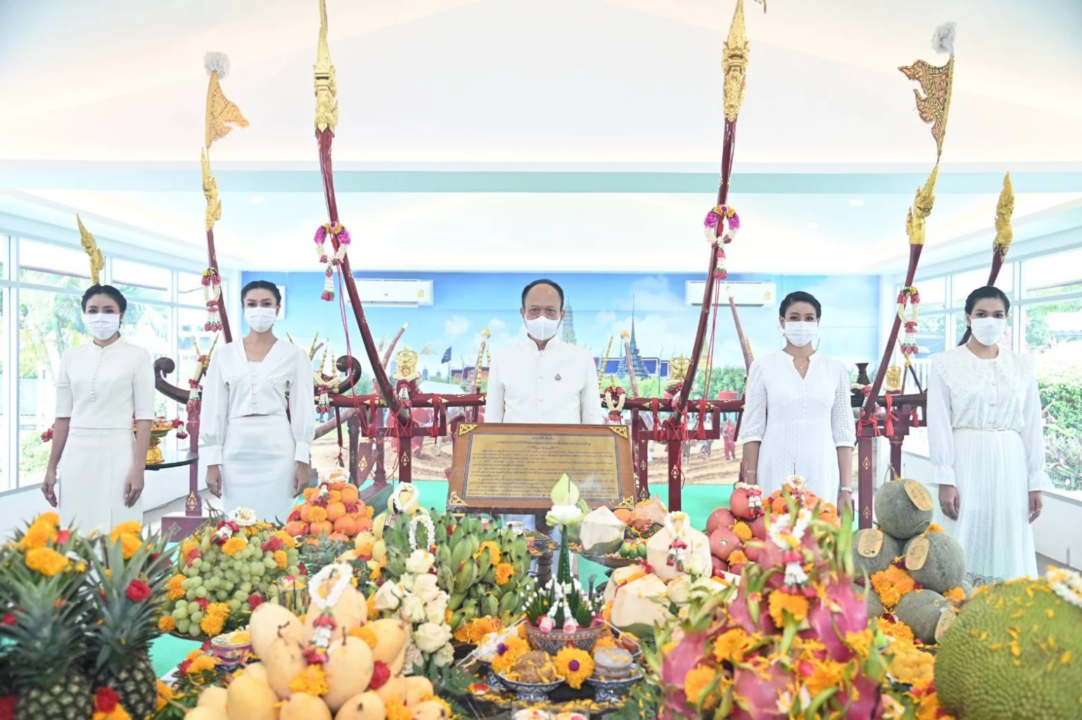 กระทรวงเกษตรฯ จัดพิธีบวงสรวงคันไถในพระราชพิธีพืชมงคลฯ