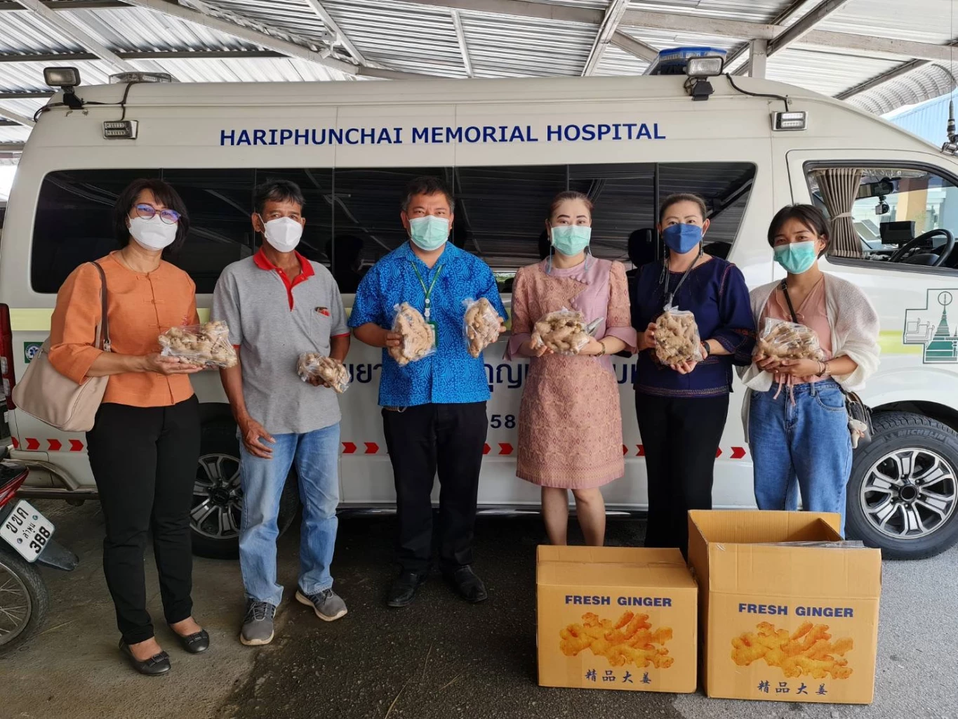 พาณิชย์จังหวัดลำพูนเร่งระบายขิง ช่วยเกษตรกร