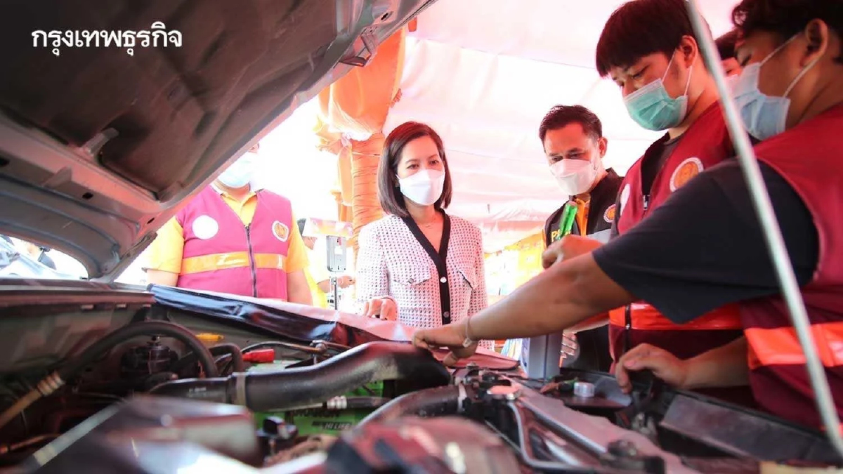 เช็กรถฟรี 77 แห่งทั่วประเทศ ช่วงสงกรานต์ เริ่ม 11 เม.ย. นี้