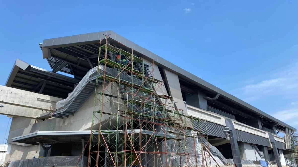 รฟม.ยันสร้างสถานีรถไฟฟ้าสายสีส้มสุดแยกร่มเกล้า รับชุมชนหนาแน่นในพื้นที่