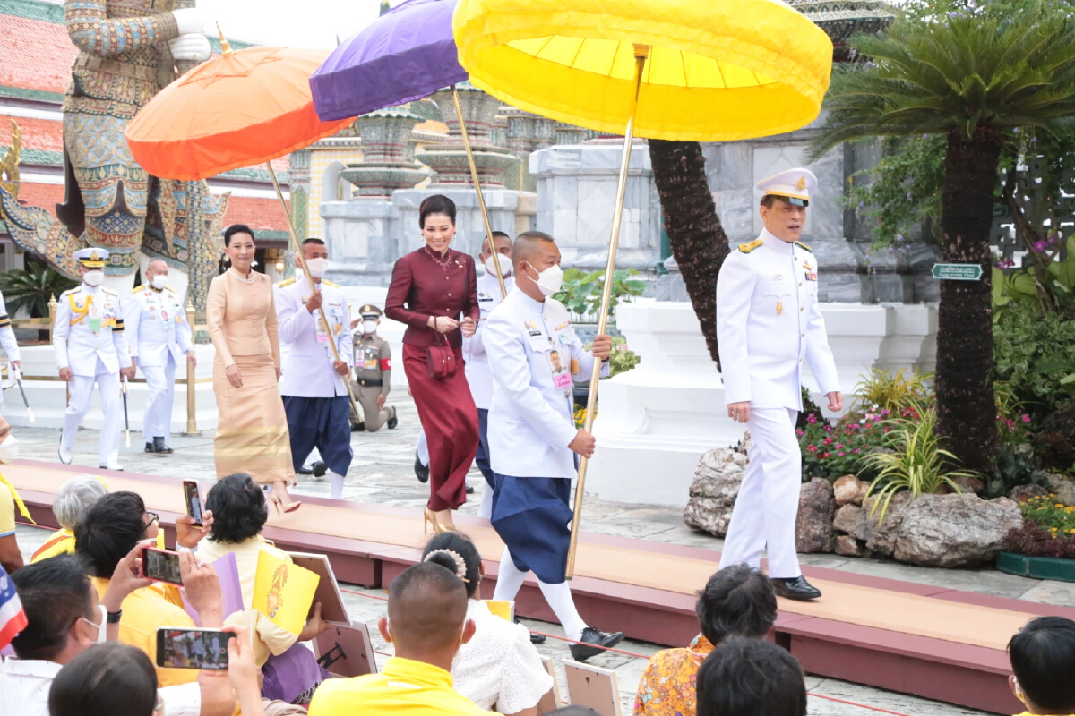 ในหลวง เสด็จฯ ไปในการพระราชพิธีทรงบำเพ็ญพระราชกุศลวิสาขบูชา 2565