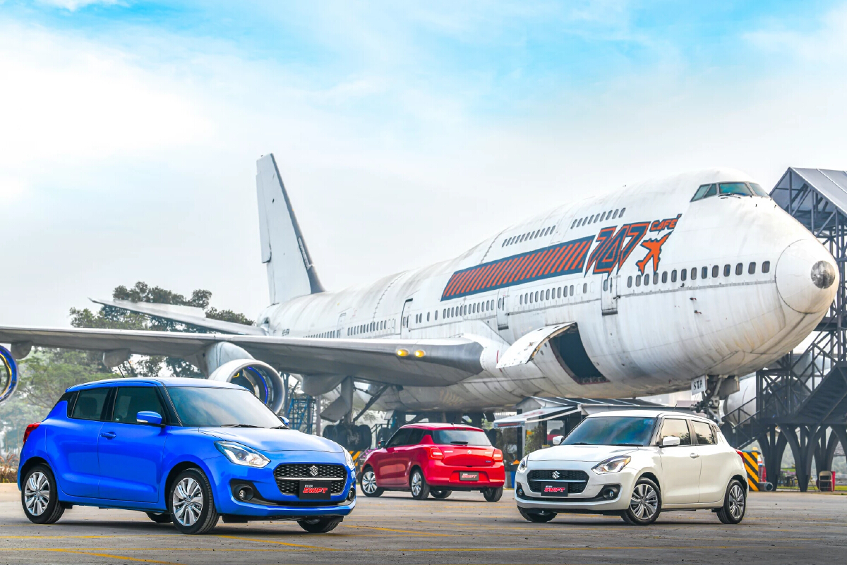 Suzuki Swift อัดโปรแรง ช่วยผ่อน 10 เดือน - ผ่อนเริ่มต้น 3,333 บาท - ดอกเบี้ยต่ำ