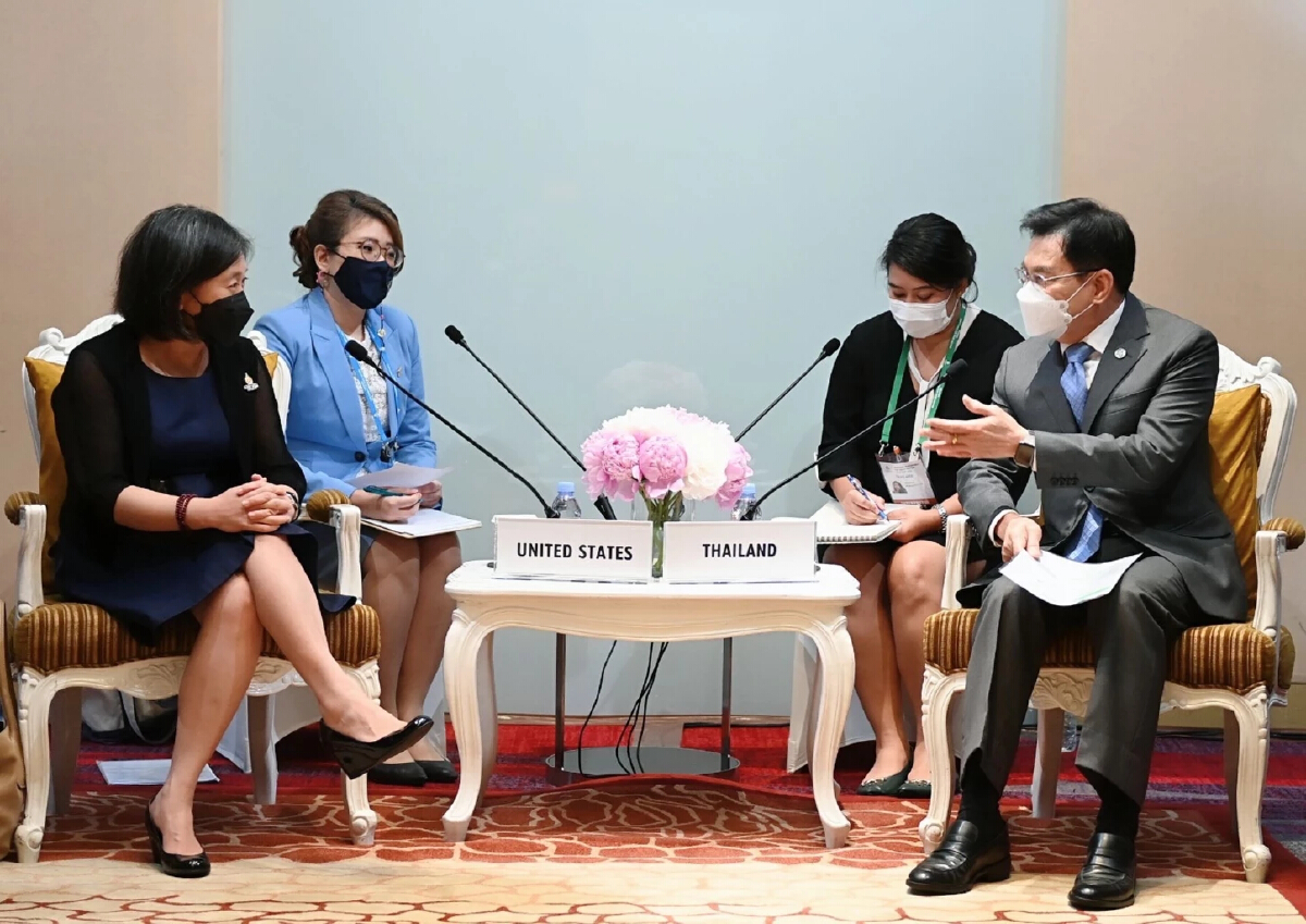 ไทยถกสหรัฐชื่นมื่น ไร้ปมสงครามรัสเซีย - ยูเครน พร้อมหนุนไทยเป็นซัพพลายเชน