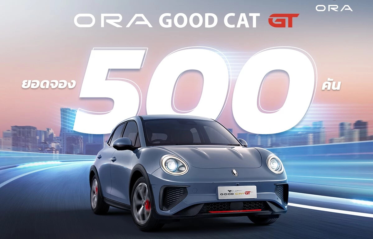 หมดแล้ว โควตา ORA Good Cat GT จองเกลี้ยงใน 58 นาที