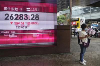 ตลาดหุ้นเอเชียเปิดลบตามหุ้นสหรัฐ วิตกเฟดขึ้นดอกเบี้ยแรงฉุดศก.ถดถอย