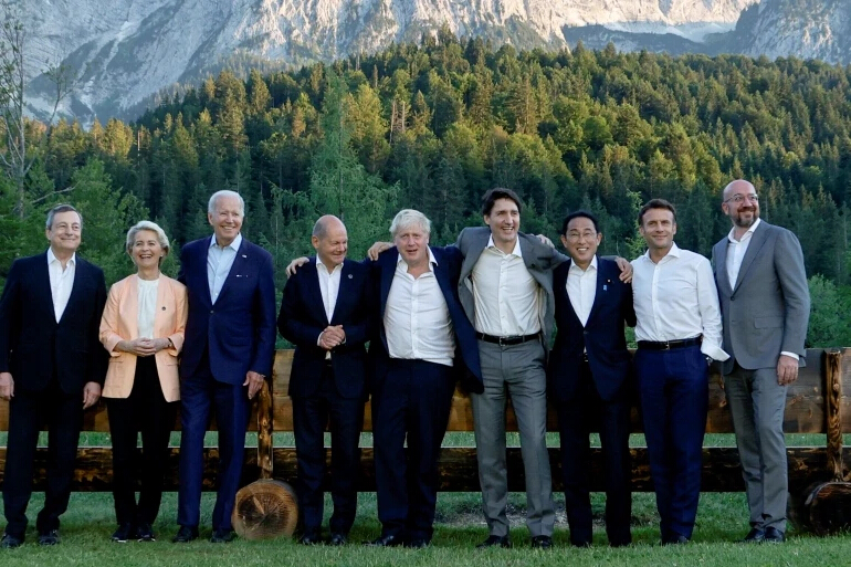 G7 เล็งระดมทุน 6 แสนล้านดอลล์ หนุนโครงสร้างพื้นฐานในประเทศกำลังพัฒนา