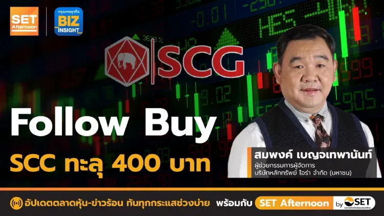 Follow Buy SCCทะลุ 400 บาท l SET Afternoon l 24 มิ.ย. 65