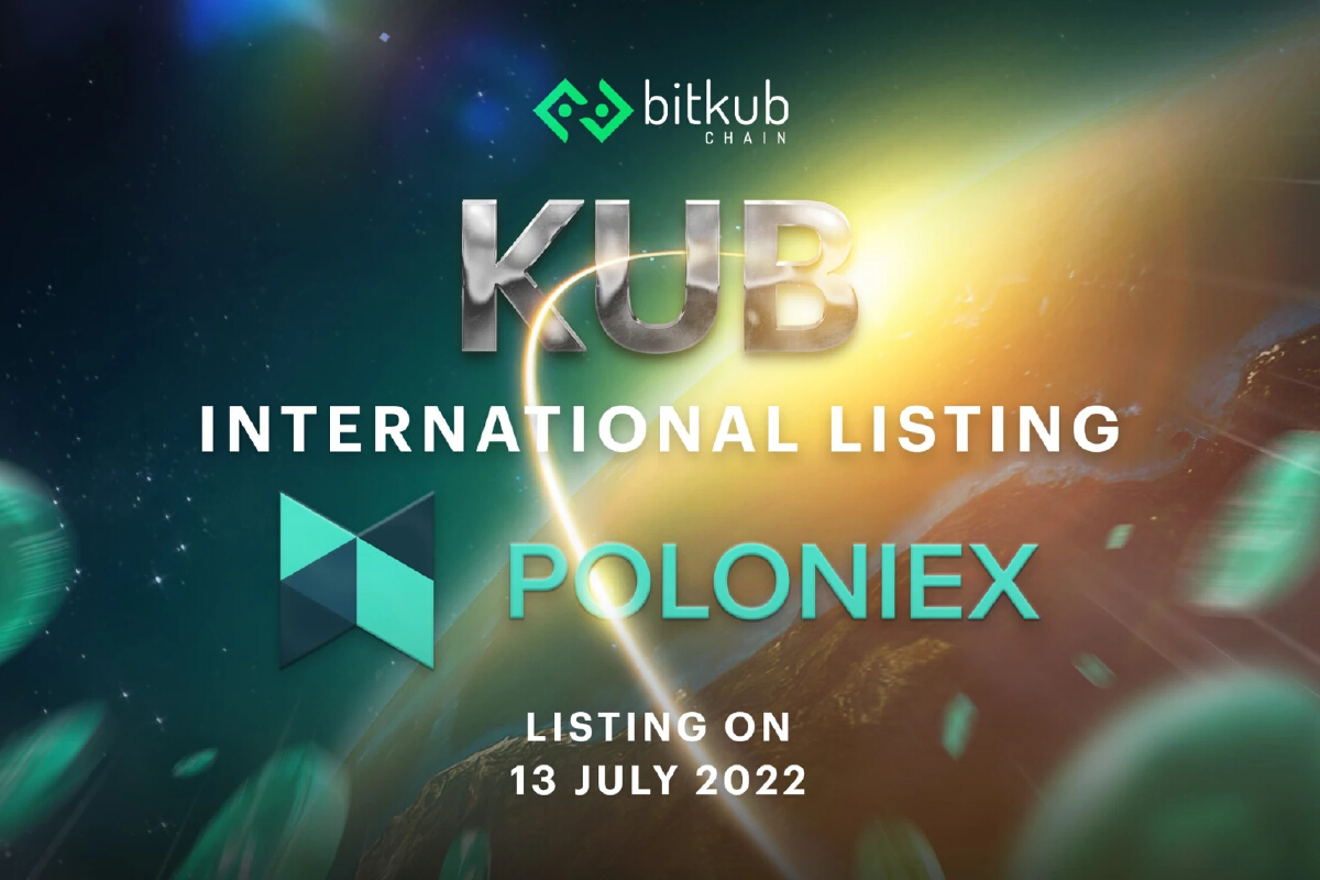 บิทคับเชน ส่ง KUB Coin  ซื้อขายบน Poloniex กระดานเทรดระดับโลก