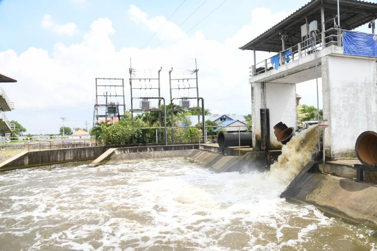 เร่งระบายน้ำเหนือ รองรับฝนรอบใหม่ต้น ก.ย.นี้